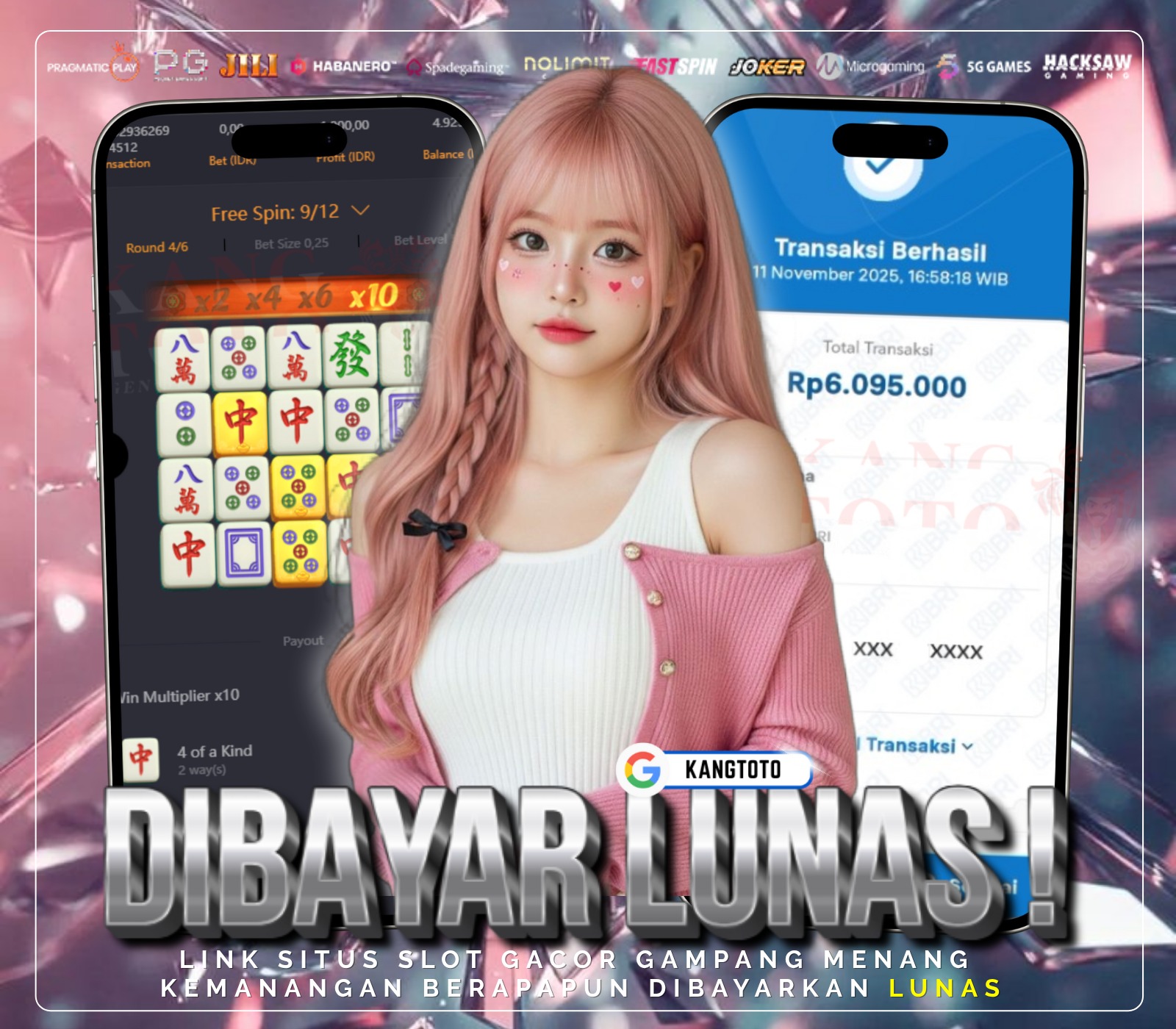 PGSOFT - JACKPOT MAHJONG WAYS 2 RP. 6.095.000,-LUNAS