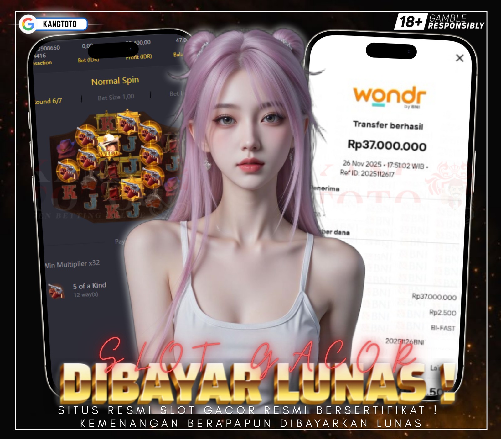 PG SOFT - WILD BOUNTY SHOWDOWN RP.37.000.000 LUNAS