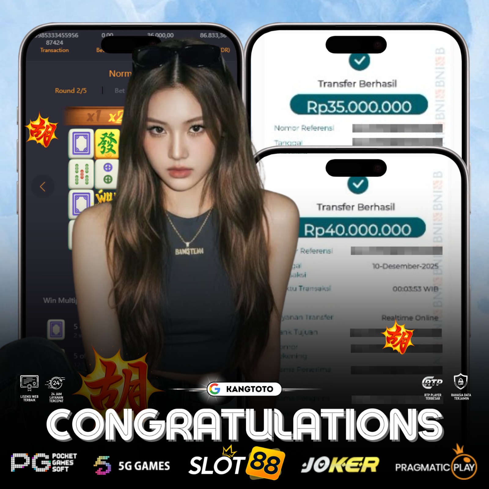 PG SOFT - JACKPOT MAHJONG WAYS 1 RP. 75.000.000 LUNAS