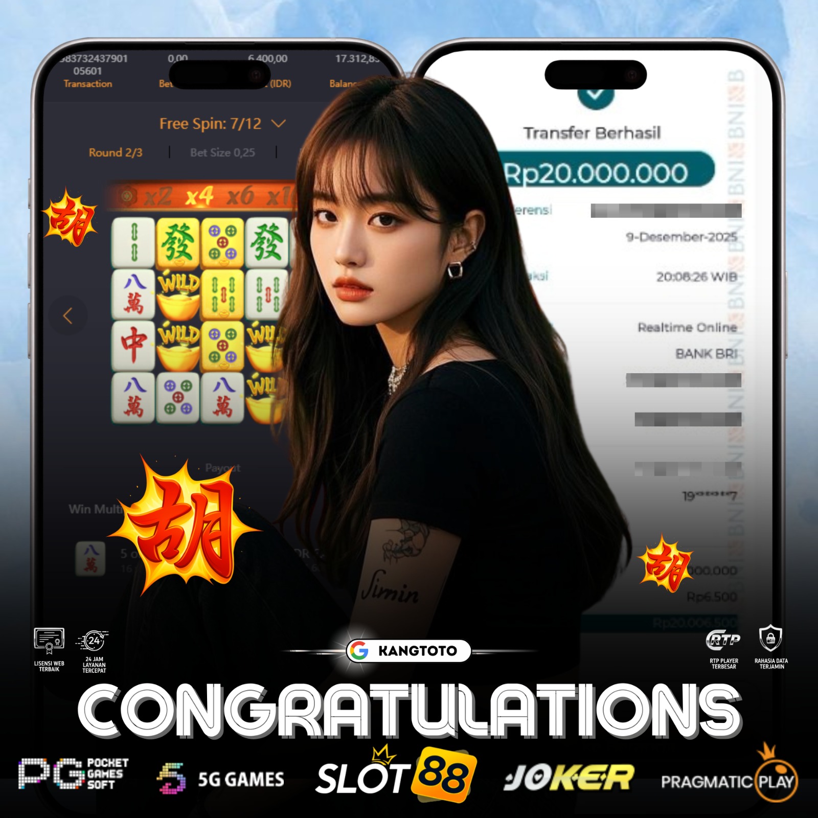 PG SOFT - JACKPOT MAHJONG WAYS 2 RP 20.000.000 LUNAS