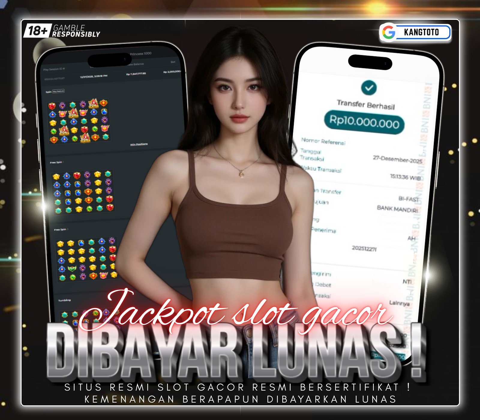 PRAGMATIC PLAY - JACKPOT STARLIGHT PRINCESS 1000 Rp10.000.000 LUNAS