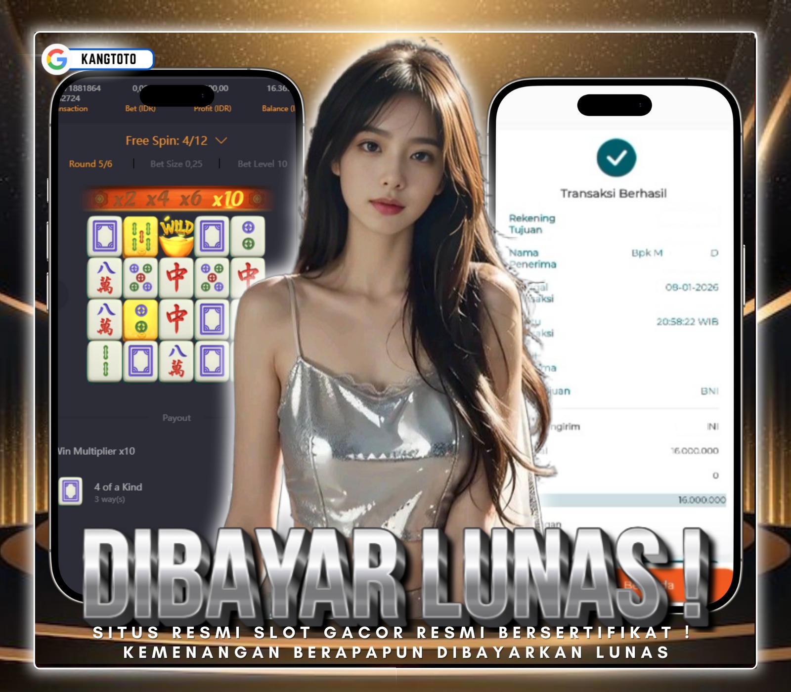 PG SOFT - JACKPOT MAHJONG WAYS 2 Rp16.000.000 LUNAS