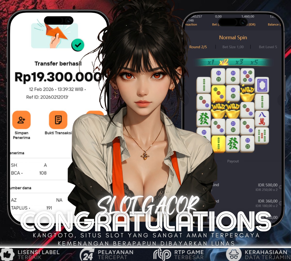 PG SOFT - JACKPOT MAHJONG WAYS 1 Rp19.300.000 LUNAS